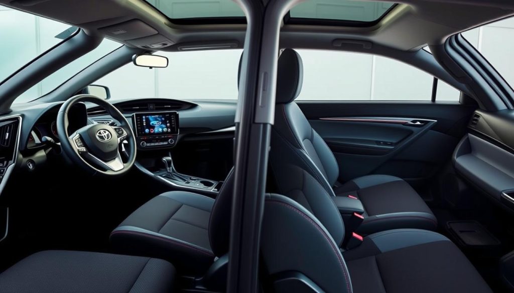 Corolla vs Impreza interior