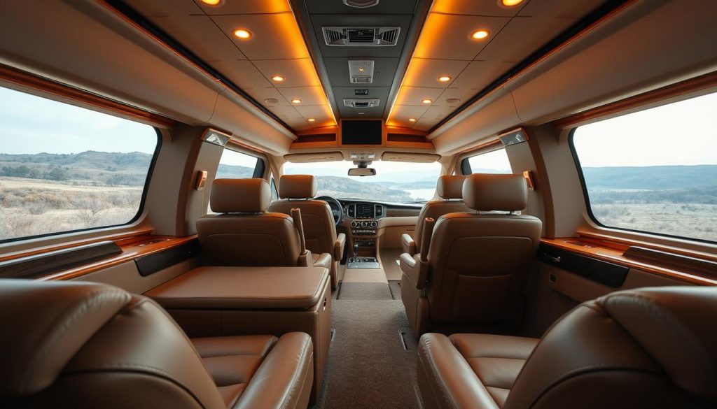 Interior Space, Seating, and Comfort