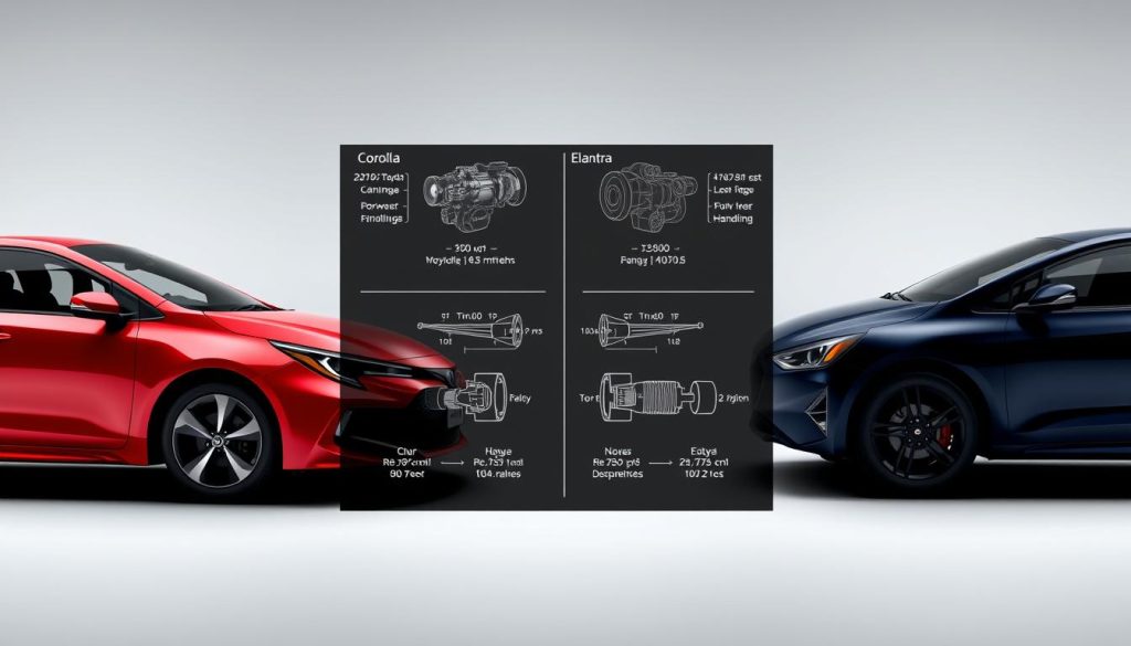 Performance Specs Corolla vs Elantra