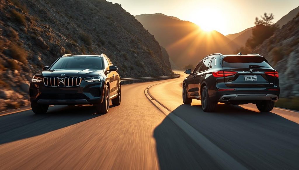 Performance and Driving Dynamics Comparison three-row SUV handling