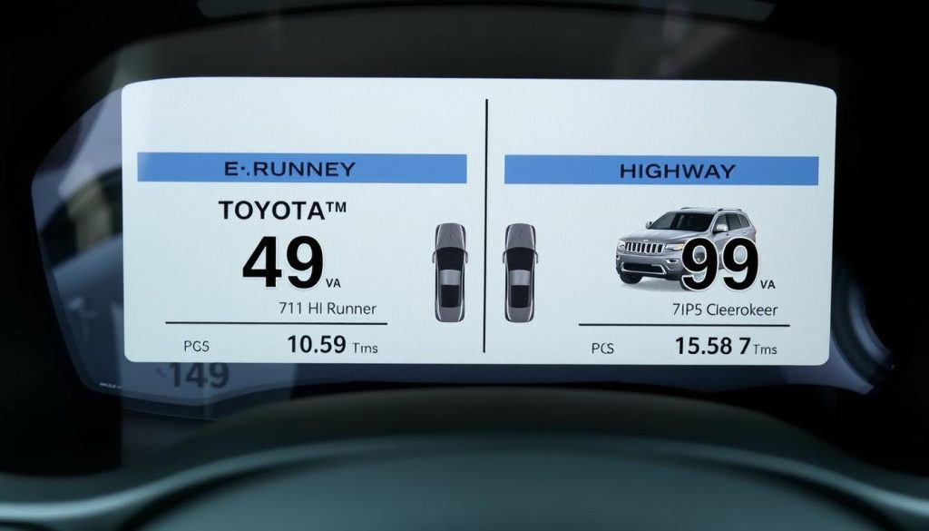 fuel economy and efficiency MPG for city and highway